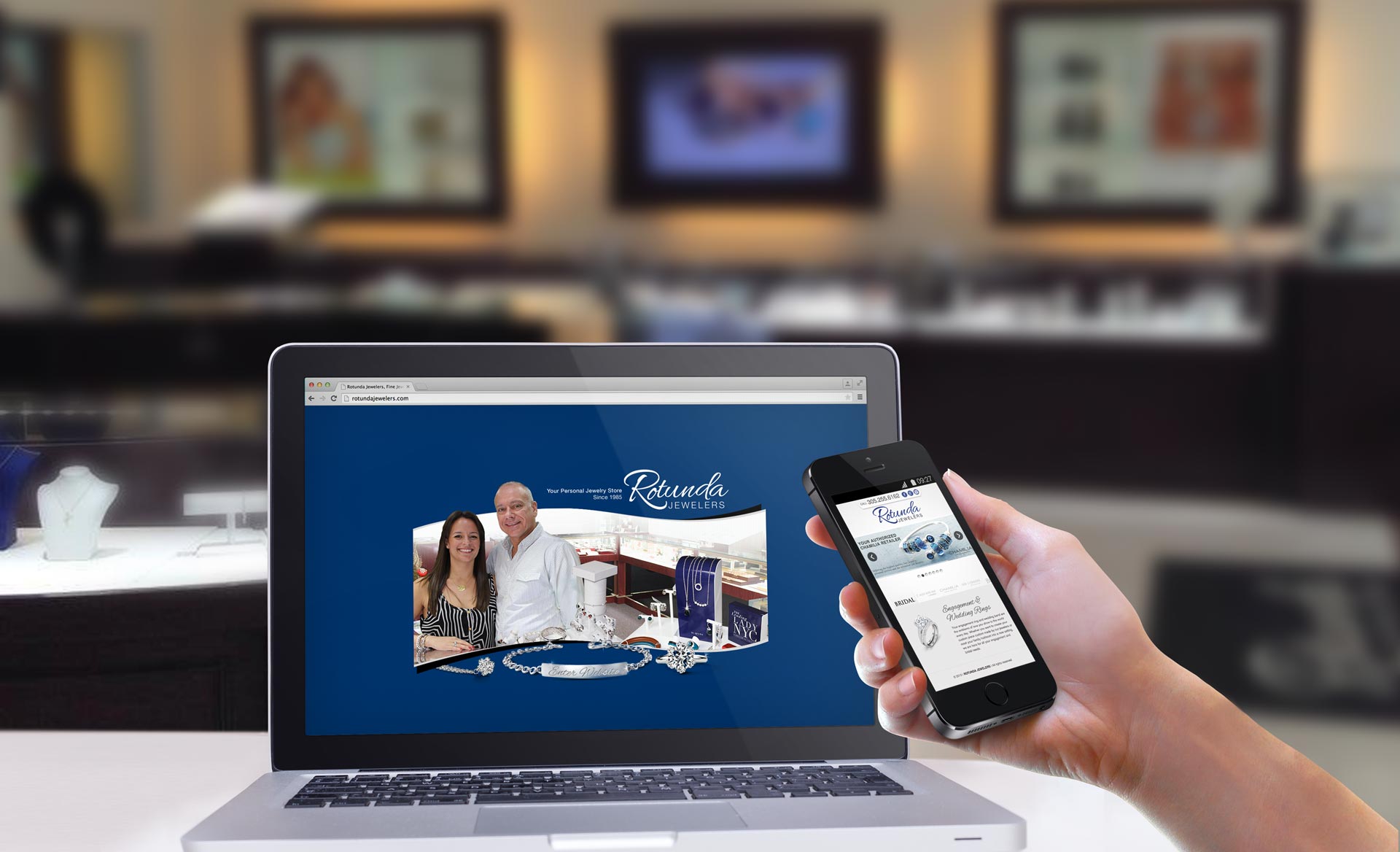 Rotunda Jewelers Responsive Website