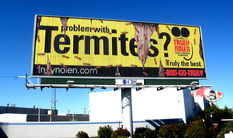Truly Nolen Termite Trivision Billboard