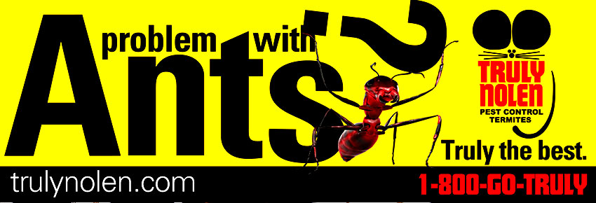 Truly Nolen Ants Trivision Billboard